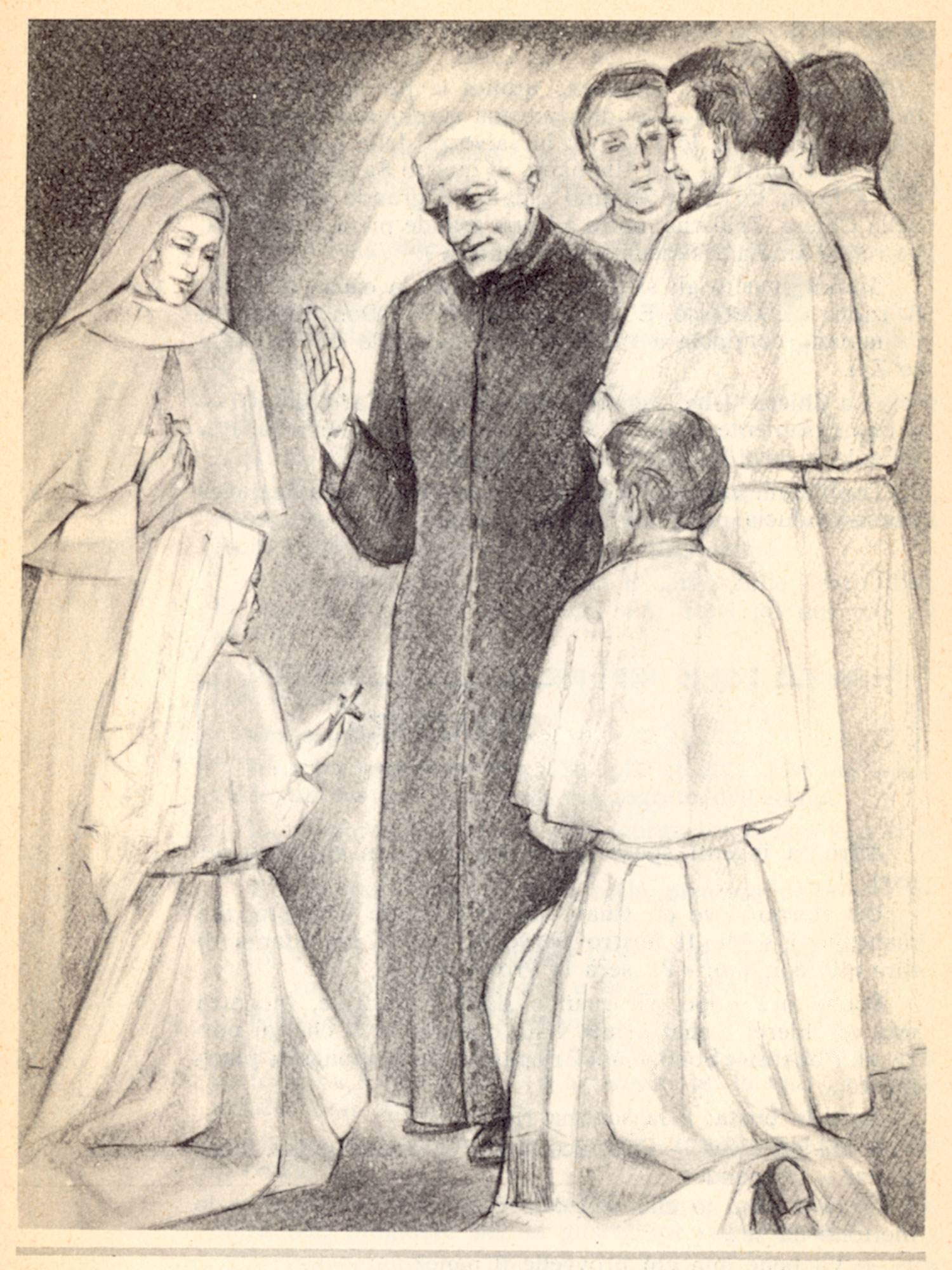 Disegno con missionari